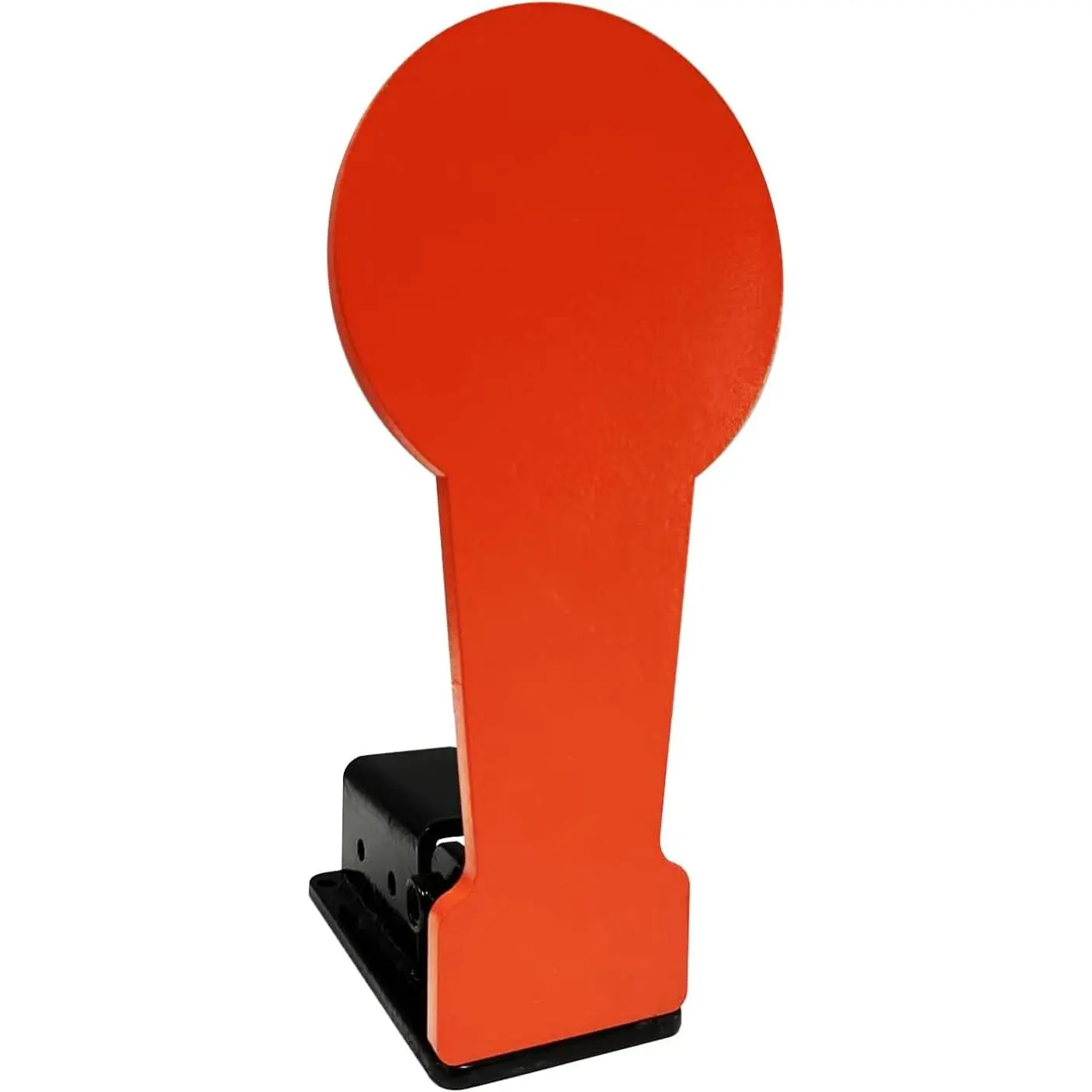 3/8" AR500 12.8'' Classic Popper Steel Shooting Target, 6'' Plate Auto Reset Target for Shooting Range, Suitable for Pistol, Rifle, Handgun, Shotgun, Rimfire
