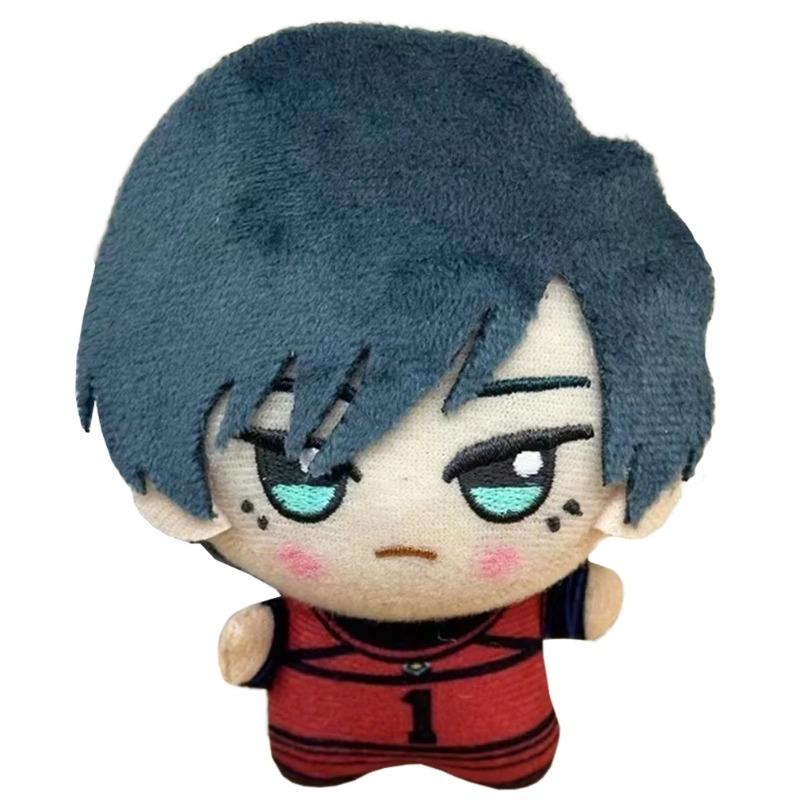 Mini Blue Lock Plush Keychain – Seishiro Nagi Isagi Yoichi Bachira Chigiri Jingo Raichi Soft Stuffed Doll Gift
