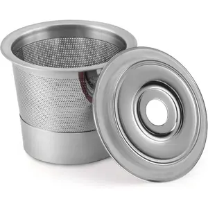 Reusable K Cups Coffee Pod Filters for Keurig 2.0 & 1.0 Single Cup Coffee Makers, Universal Refillable KCups, Keurig filter, Reusable Kcup, K-cups Reusable Filter