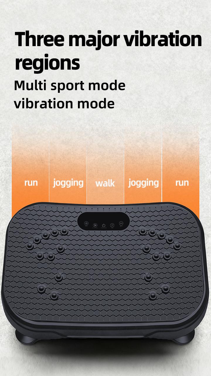Vibration Plate Exercise Machine - Vibrating Plate with Bluetooth Connectivity & LED Lights, Practical Workout Equipment for Women, Specialized for Lymphatic Drainage, Compact Home Fitness Gear for Gentle Daily Exercise Routines