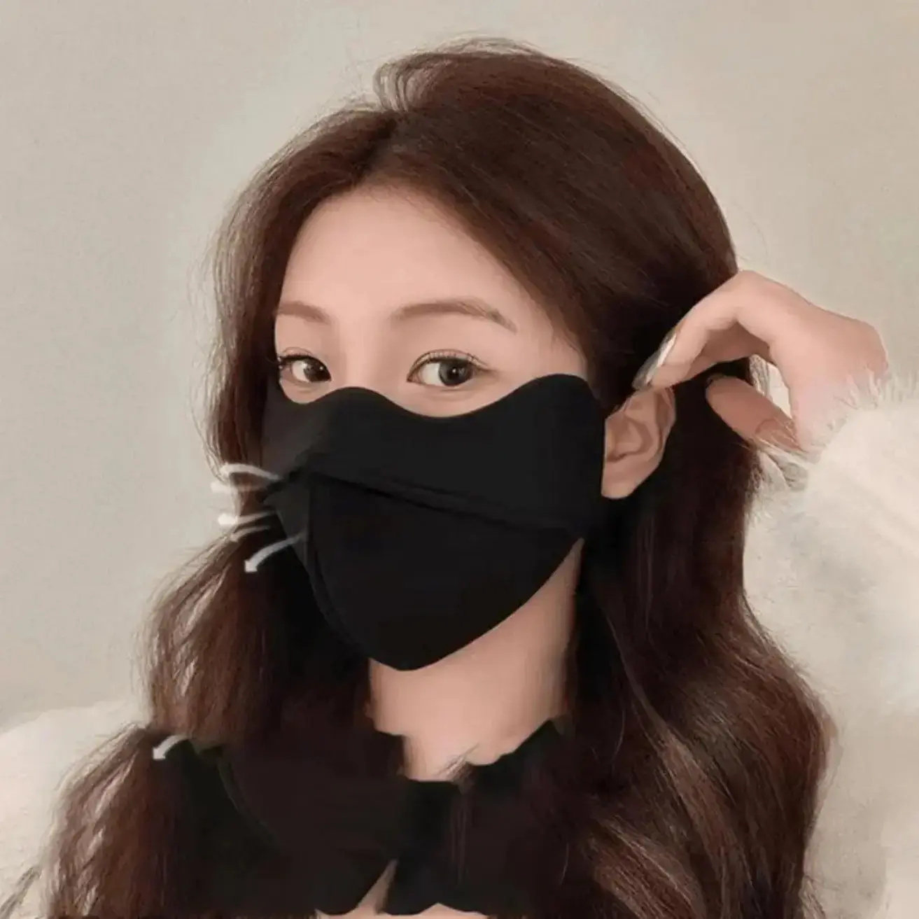 2026 3 Pack Thickened Fabric Face Masks, Windproof Dustproof Washable Reusable Breathable Cover With Adjustable Ear Loops, Practical Outdoor Accessory For Travel, Daily Commuting And Outdoor Sports For Adults, Only Fabric Masks Included