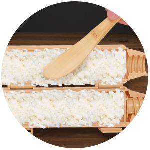 Sushi Making Kit,1 Bamboo Sushi Mat,1 Rice Bazooka, 5 Pairs of Chopsticks, 2 chopsticks holder,1 Paddle, 1 Spreader, ideal gift for Sushi making Beginner