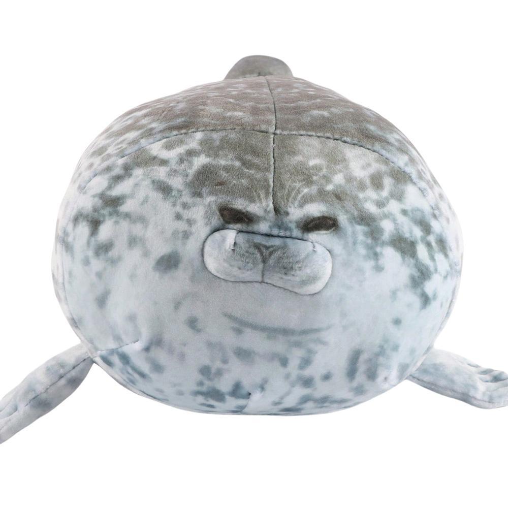 Adorable Seal Plush Toy, Cute Stuffed Animal Doll, Soft Stuffed Animals, Animal Shaped Plush Throw Pillow Cushion for Sleeping Soothing, Comfy Stuffed Cushion for Home Decoration