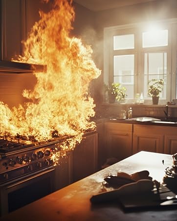 Fireproof and Water-Resistant Document Box with Lock for Document Safety, Collapsible File Organizer with Handle, Filing Cabinets for Home Office to Hold Hanging Letter/Legal Folders