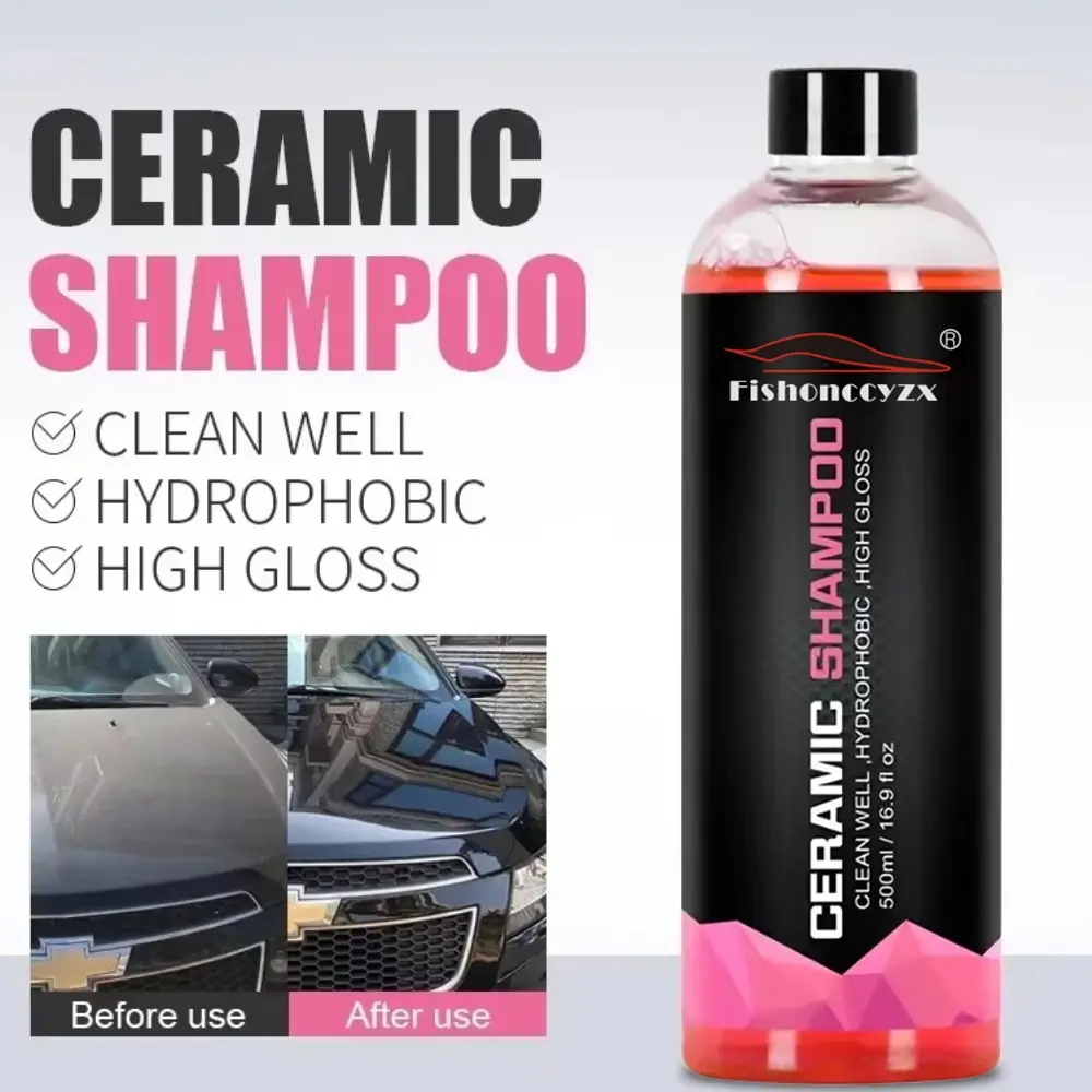 Car Washing Liquid Details Concentrated Crystal Plating Ceramic Repellent Nano Glass Polishing Plated Crystal Liquid Coating Car Cleaning Agent