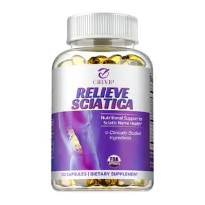 Grevip Dietary Supplements - Provides nutritional support for sciatic nerve health - 60/120 softgels - A supplement containing multiple vitamins and magnesium - Suitable for both men and women