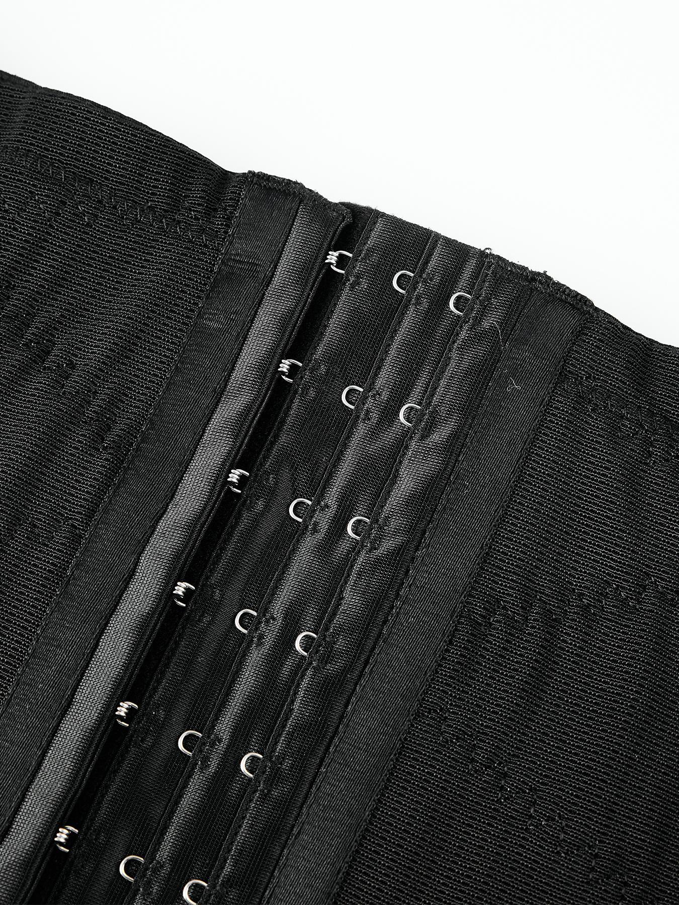 Women's Mesh Waist Cincher Belt, Breathable High Elasticity Abdominal Binder, Casual Invisible Buttoned Belly Band, High Waist Trainer for All Seasons