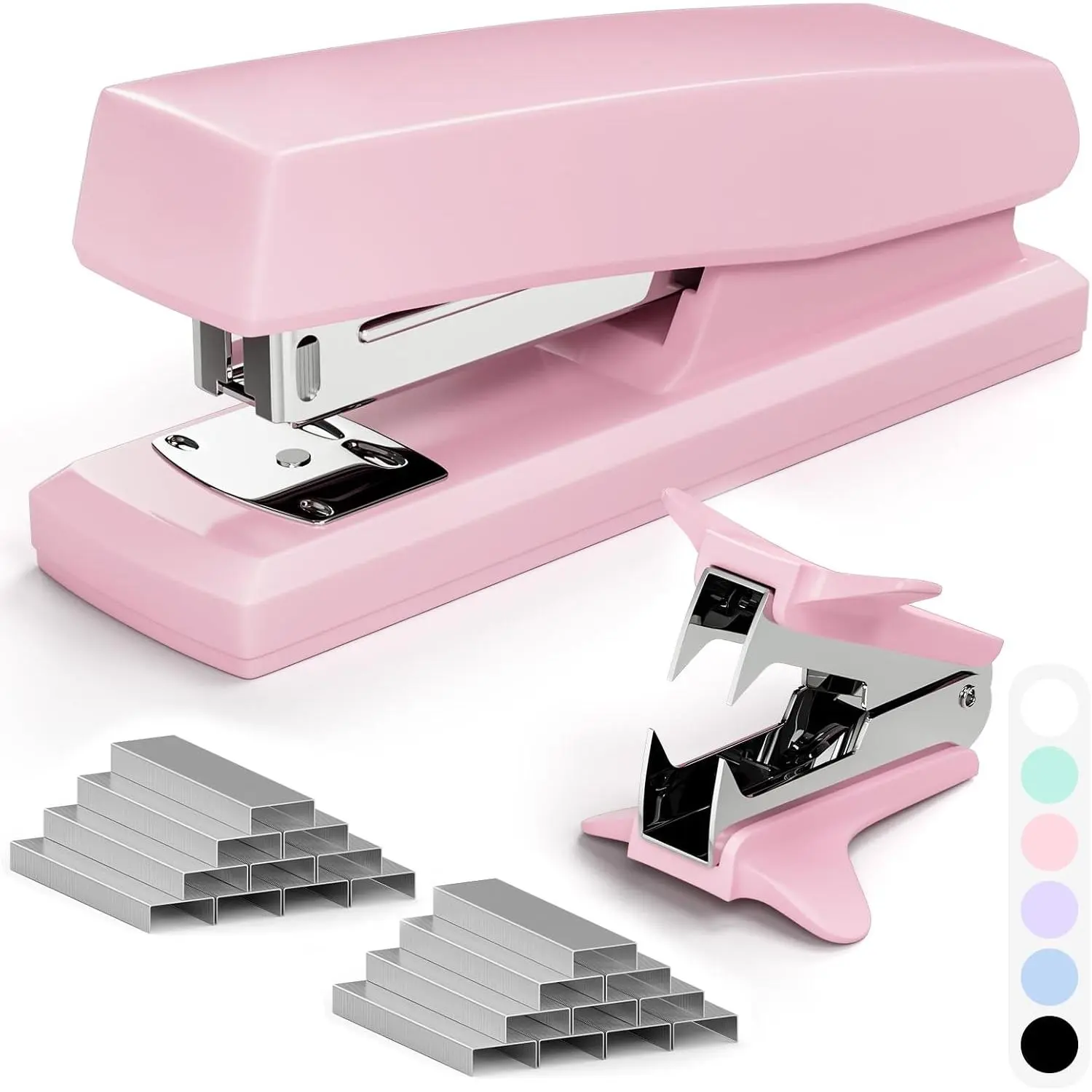 Office Stapler, 25 Sheet Capacity with 2000  and Staple Remover, Desktop Stapler, Office Supplies for Students and Office Clerks