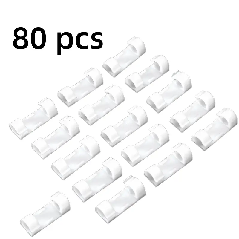 80 pcs White