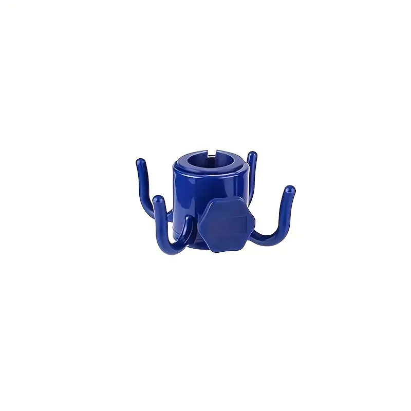 2 Adjustable 4-claw Beach Umbrella Hooks - Durable ABS Plastic, Multi-Colored (Blue/Green/White/Orange) - Safely Hanging Towels, Camera, Clothing and Bags -, Suitable for Beach Use, Practical Hooks