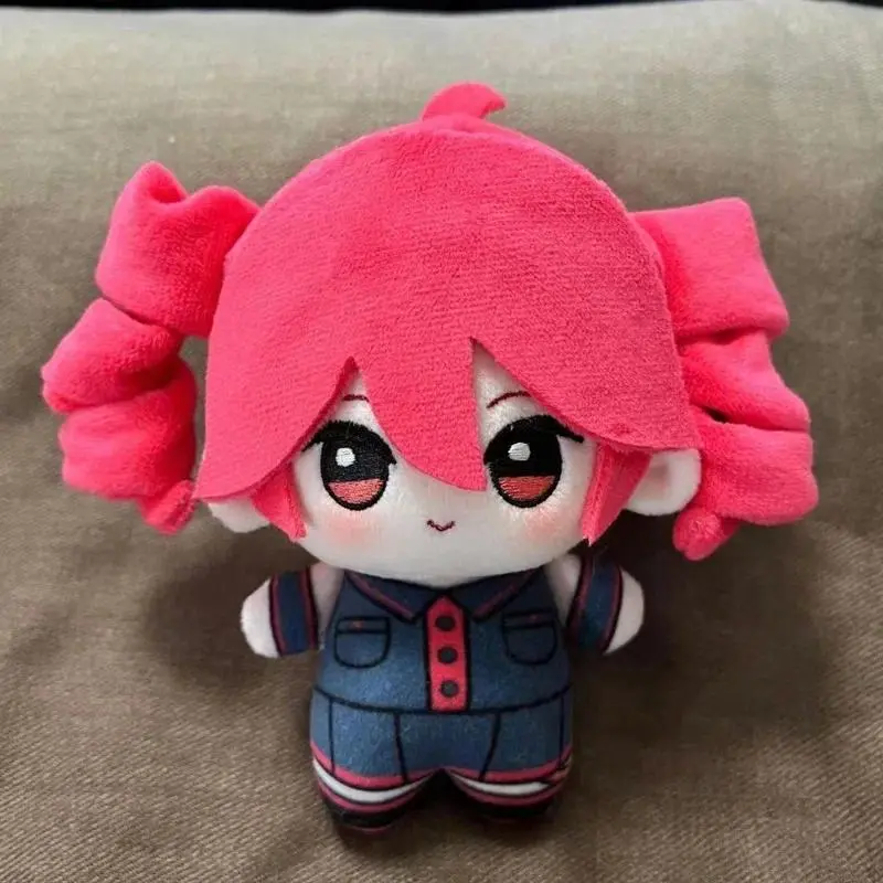 Cute 12cm Cartoon Anime Teto Character Adachi Rei Plush Toys Peripherals Keychain Stuffed Plushie Doll Bag Pendant Decorative