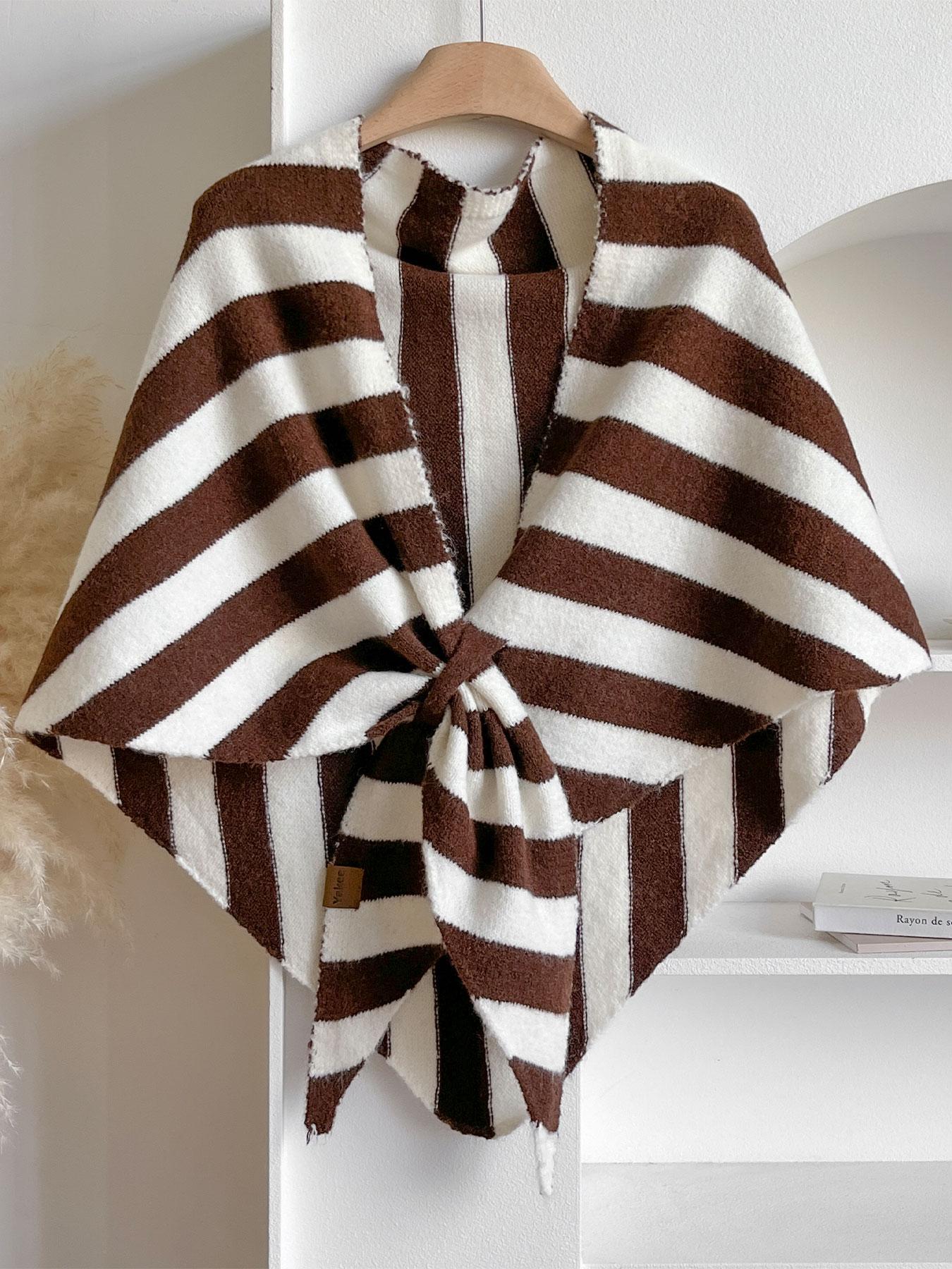 Women's Solid Color Scarf, Winter Casual Soft Comfortable Shawl, Fashion Unique Accessory, Daily Wear Scarf for Women, Trendy Solid Shawl, Soft Warm Shawl