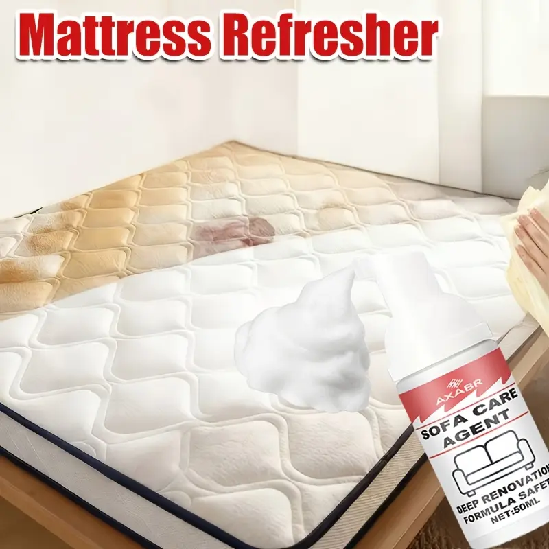Multi-purpose Waterless Interior Decoration Foam - a Fabric-safe Refurbishing Agent for Sofas, Carpets, Shoes and Leather, Instantly Restoring Them to Their Original Condition