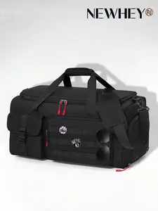 Gym Bag for Men, 45L Sports Travel Duffel Bag, Shoe & Laptop Compartment, Gym Workout Backpack, Carry on Weekender Bag, Overnight Backpack for Travel