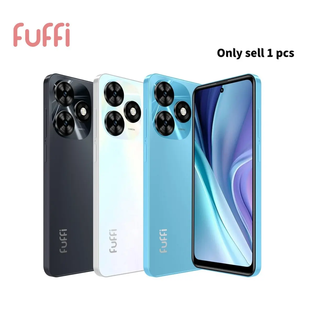 FUFFi-M16 PRO Fashionable Smartphone, 6.56 inches, 2MP+7MP camera, 3GB RAM, 32GB ROM, 4G network, 3100mAh battery, Android 10.0, dual SIM dual standby, GPS, Expandable memory, Cellphone