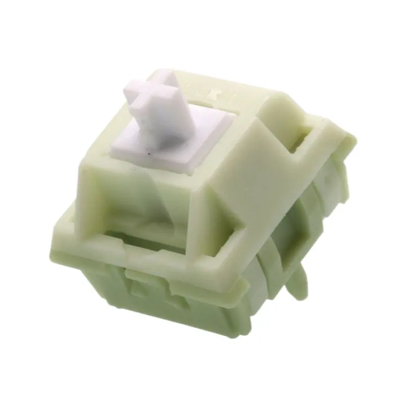 Mint Mambo Switch Linear Pre-Lubed 5 Pins HotSwap LY Stem Switches For Mx Mechanical Keyboard Hot Swappable Switches