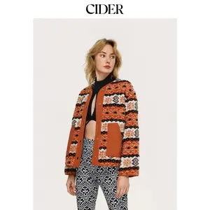 Cider Retro Striped Button Up Jacket SummerFinds