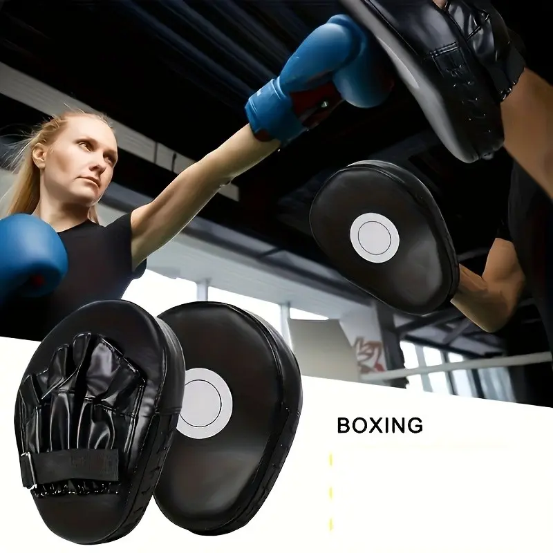 Advanced Boxing Gloves for Speed and Precision, Includes Curved Punching Pad, Complete Your Fighting Gear, Sparring Gear, 1pc High-End Training Equipment