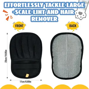 Pet Hair Remover, Electrostatic Pet Hair Removal Gloves, Reusable Cat&Dog Hair Remover for Couch, Furniture, Carpet, Car Seat