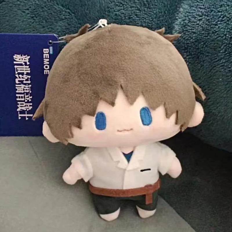 15cm Neon Genesis Evangelion Plush Pendant Kawaii Rei Ayanami Asuka Doll Bag Charm Collection Toy
