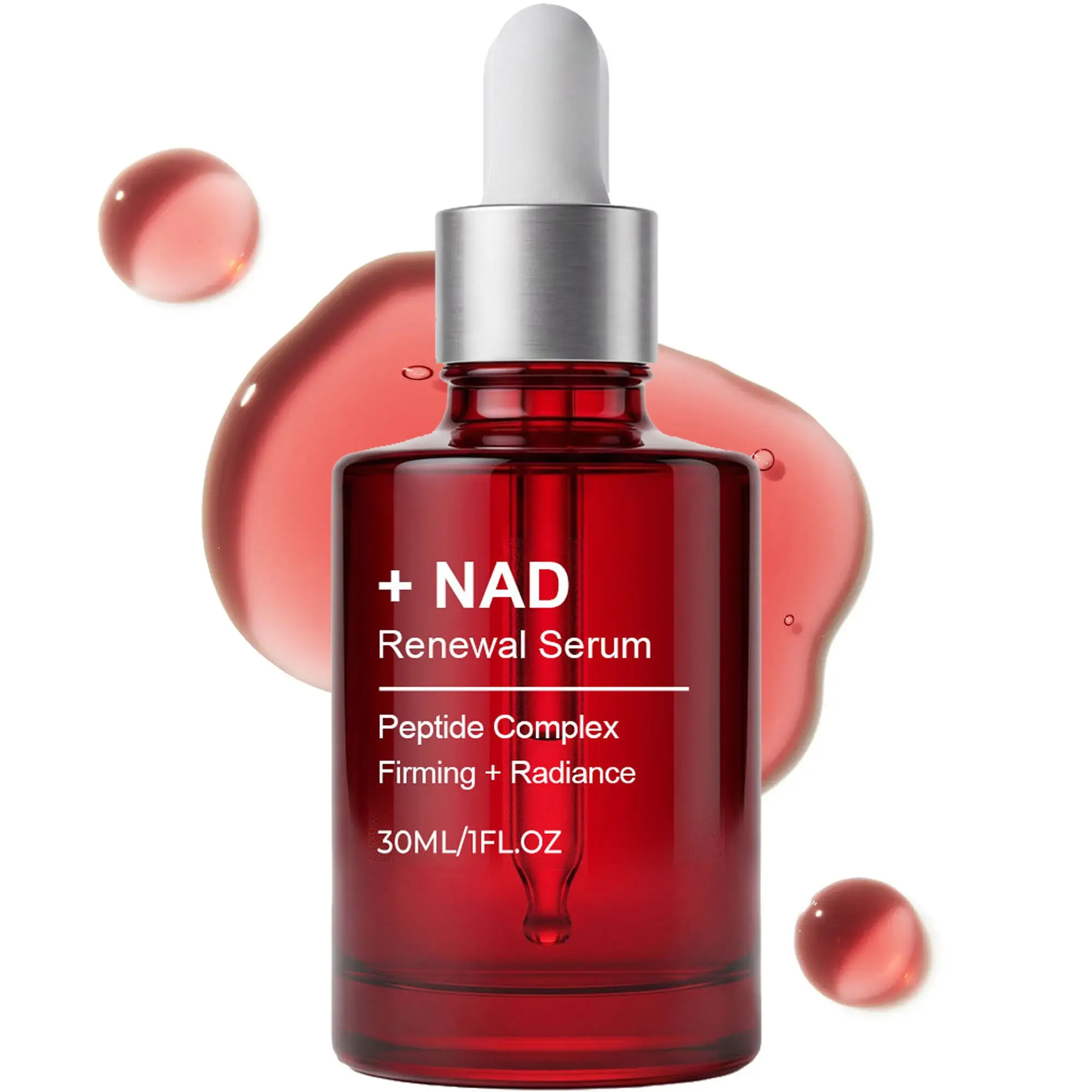 [NEW] NAD+ Firming Anti Wrinkle Serum | NAD+, Collagen Extract, Anti-aging, Plumping, Radiance Boosting, Brightening Serum | Cares for Look of Fine Lines, Skin Elasticity & Firmness For Youthful-looking Skin (30ml / 1fl. oz.) | Korean Skincare, K-Beauty