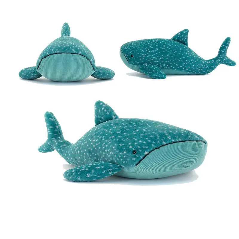 UK Jellycat Geoffrey the Whale Shark Plush Toy Comfort Doll Stuffed Animal Kids Plushie Birthday Gift