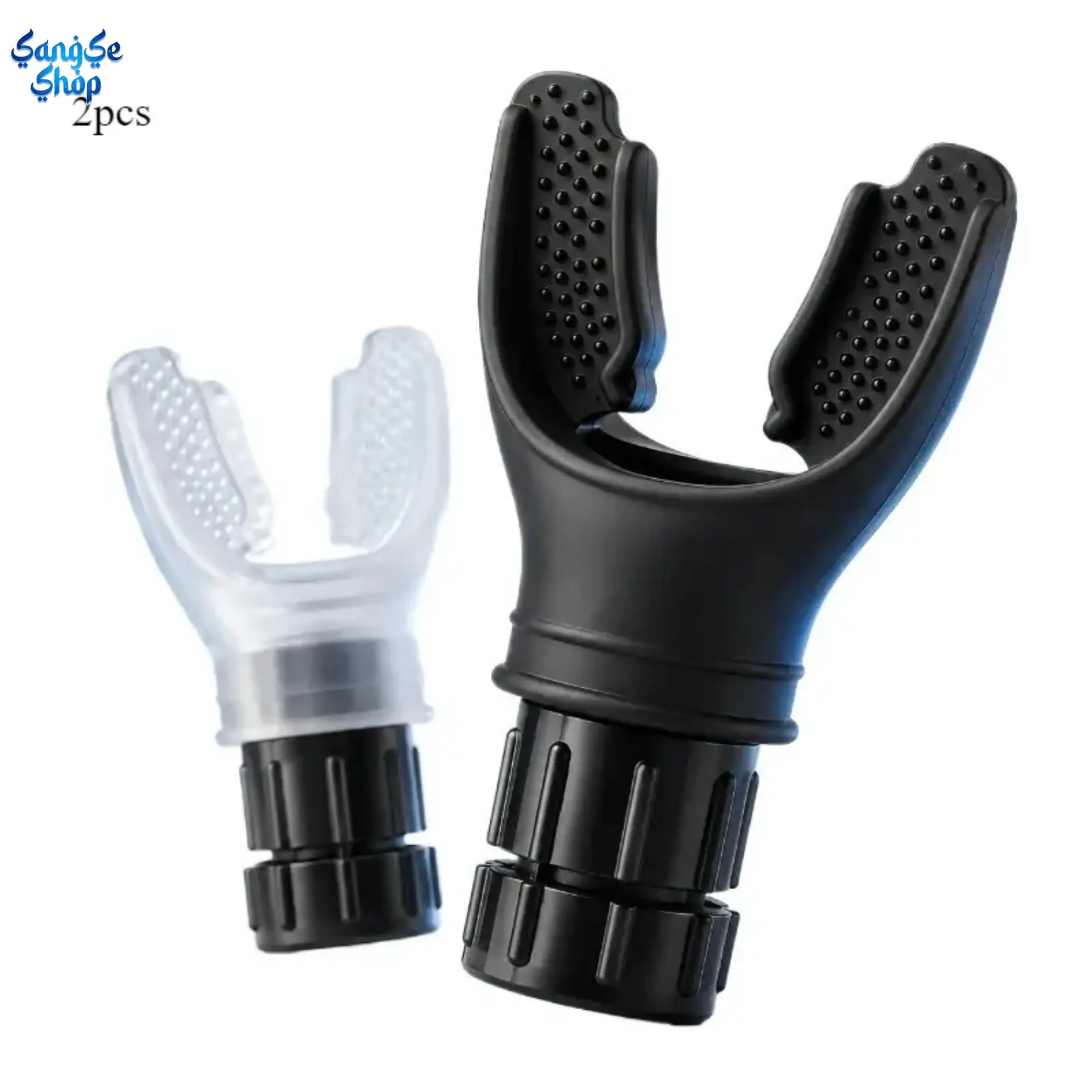 Breathing Exerciser 2-Piece Set, Compact Silicone & ABS Tool with Adjustable Resistance, Easy Clean for Home & Travel, Supports Daily Workout Routine, Portable Fitness Training Tool, Home/Gym/Travel, Small Size, Plastic, Unisex, Outdoor Workouts, Compact,