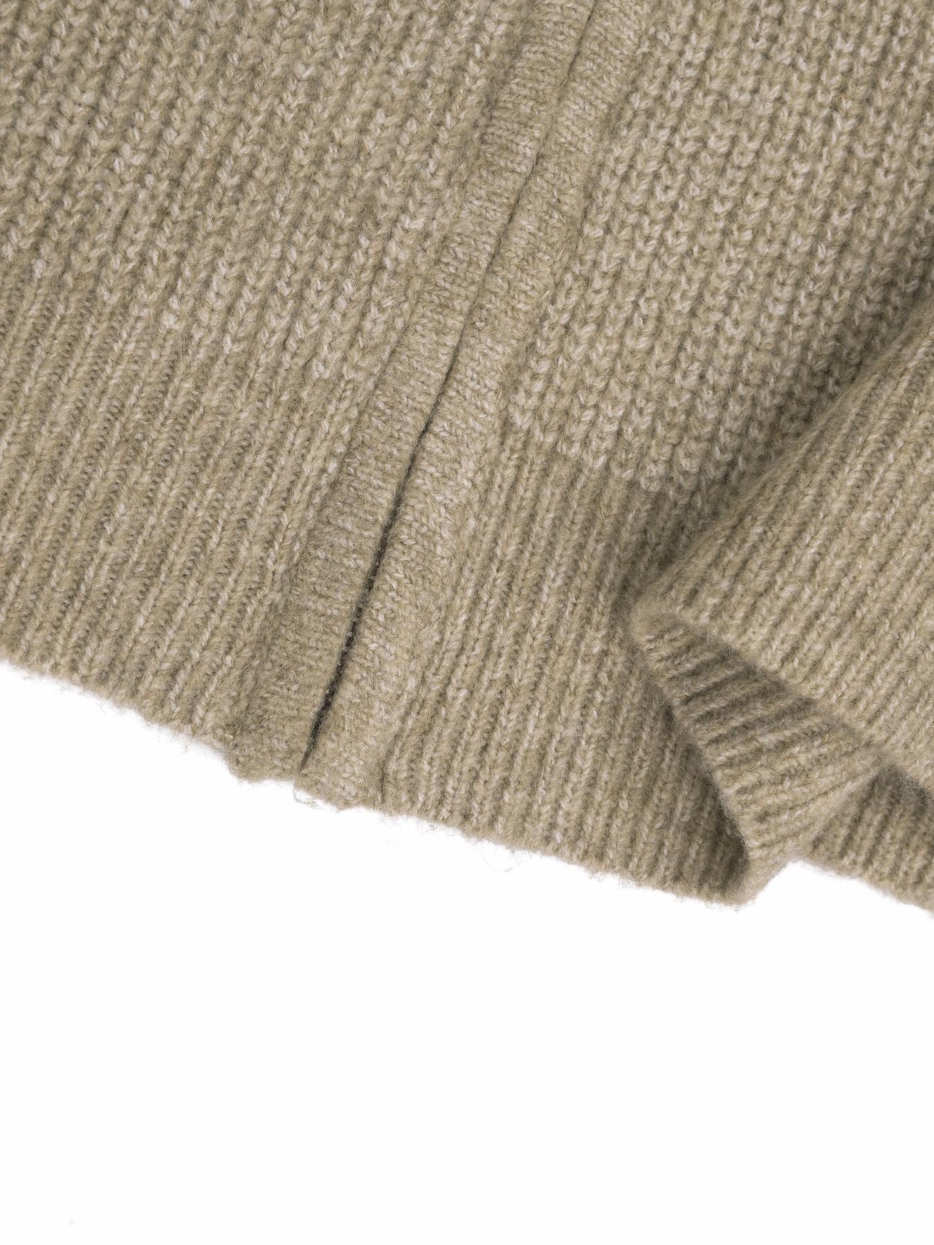 Women's Solid Zip-Up Hooded Sweater Cardigan, Casual Drop- Shoulder Long-Sleeve Cardigan, Women Knitwear for Fall & Winter Daily Wear