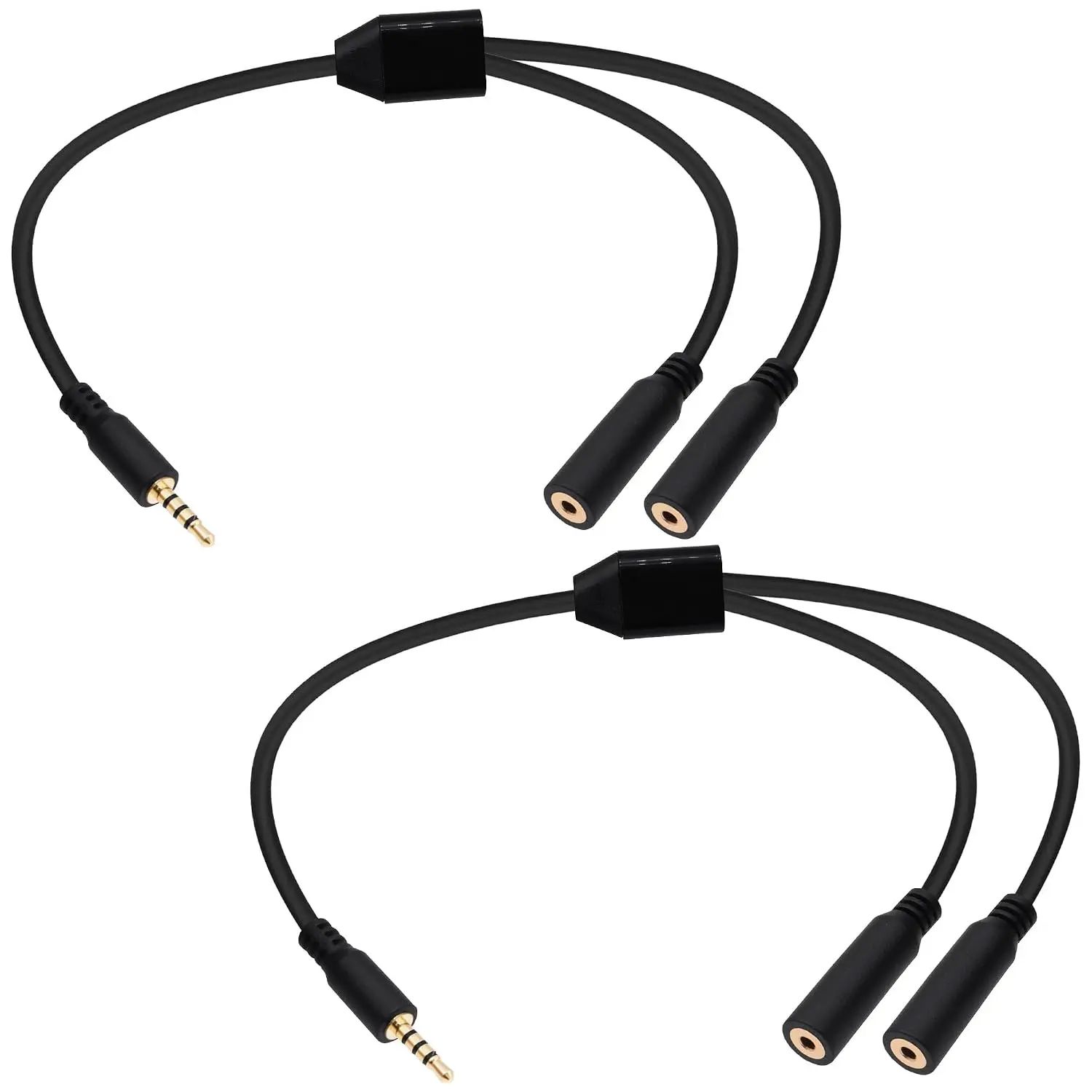 2.5mm TRRS Splitter Audio Y  Adapter 30cm
