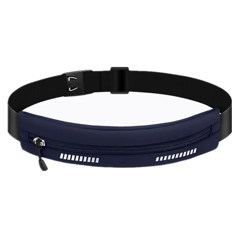 Unisex 1-Size Ultra-Thin Waterproof Silicon Waist Pack - Invisible 0-Bounce Running Belt for Gym, Fitness Activities, One Size, Zero Bounce