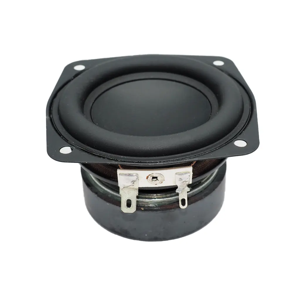 1 pcs 3 Inch 78MM Subwoofer Speaker 4   Supper Bass Audio Square Woofer DIY Home Theater Sound Music Bookshelf Loudspeaker