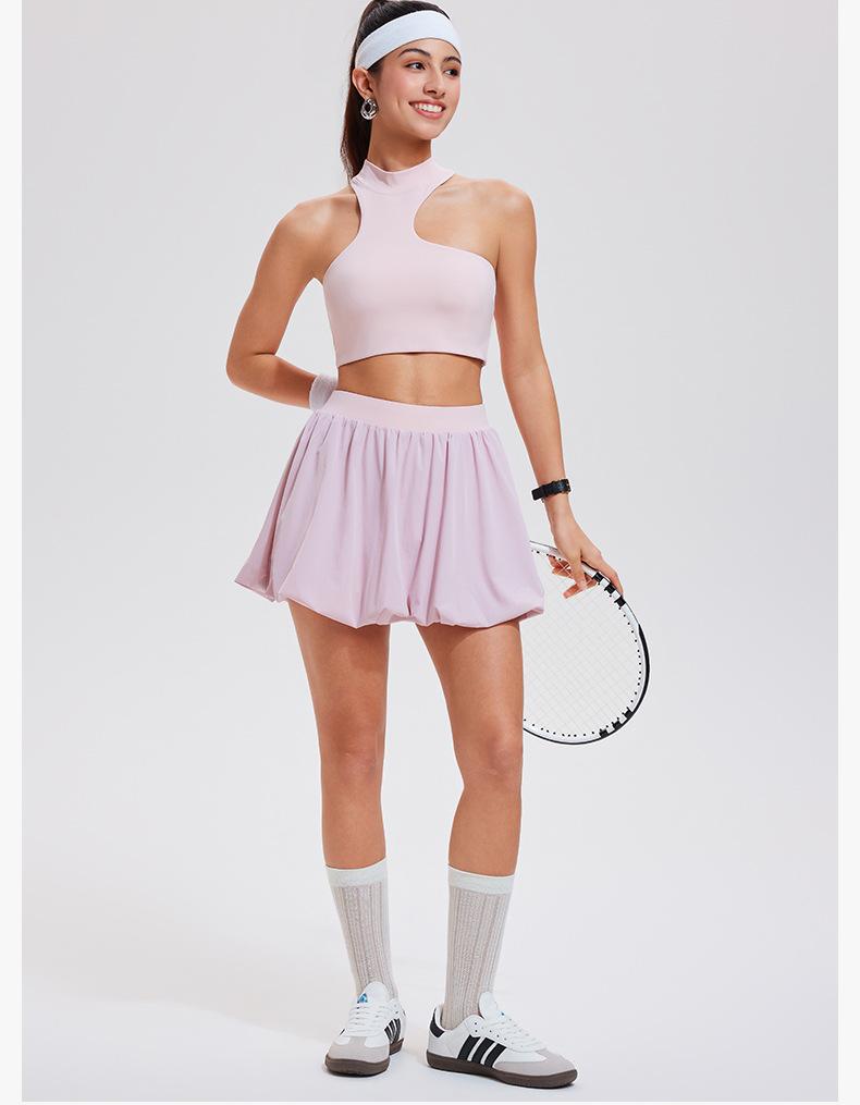 Flowy Bubble Skirt for Women High Waist Cute A-Line Mini Skirt Y2K Casual Party Skort