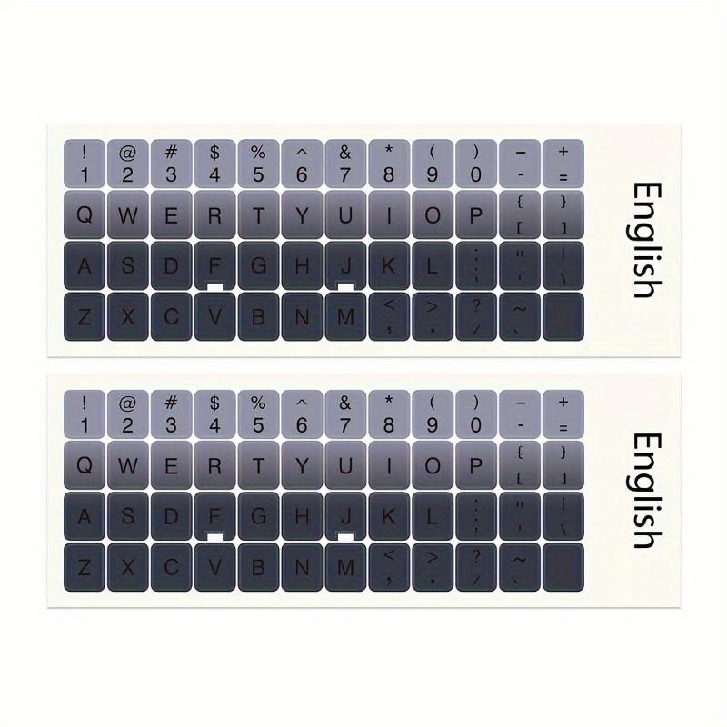 2pcs Colorful Universal Keyboard Stickers, Computer Keyboard ...