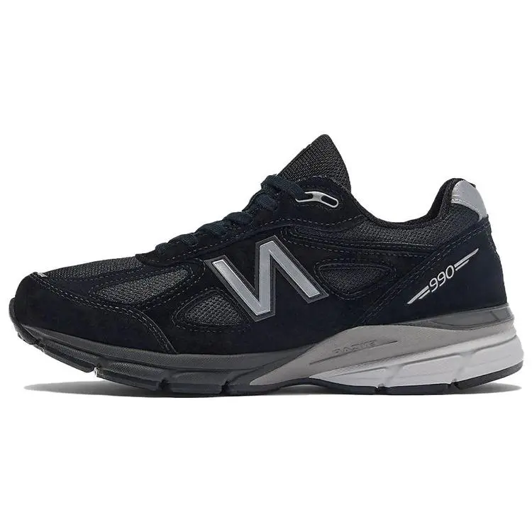 New Balance Men's 990v4 Made in USA 'Black Silver' 2023 U990BL4