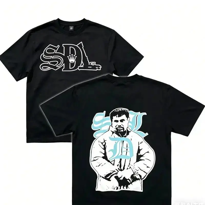️[Graphic Tee]SDL Full Color Chicano Graphic Hoodie – Bold Streetwear Sweatshirt for Men & Women, Unisex Urban Style, Premium Cotton Blend, Vibrant Full Print Design, Viral TikTok Chicano Fashion Essential, Trendy Casual Outfit