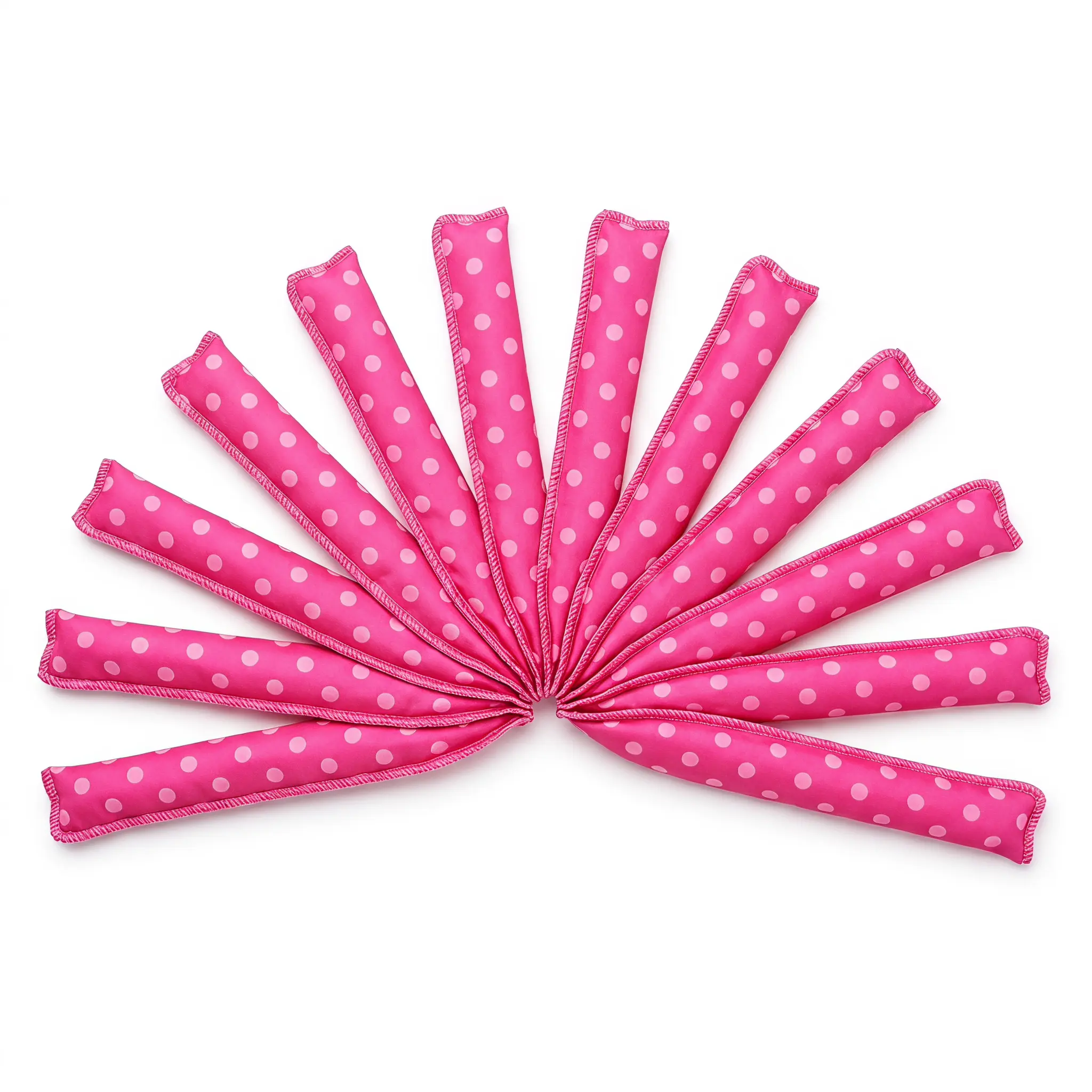 Heatless Foam Hair Rollers for Natural Bouncy Curls, 10pcs Flexible Soft Overnight Styling Tool for a Youthful Look, Sponge Rollers, Wavy Hair Styling, Salon, Normal, Finishing, Curl Enhancing, All Hair Types