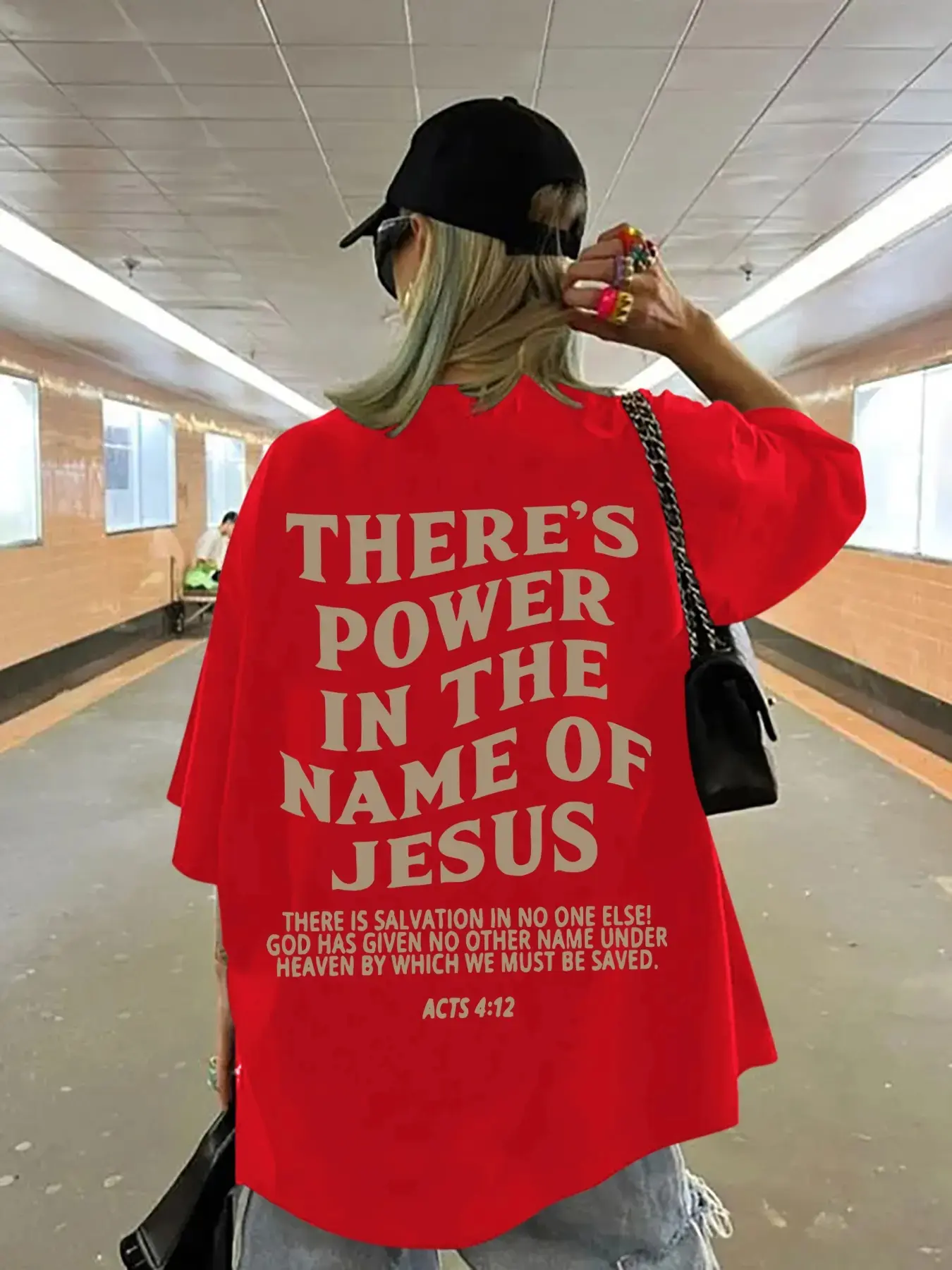 Unisex Christian Graphic T-Shirt, Inspirational Casual Wear, Loose-Fit Faith-Based Clothing, Modest Summer Apparel for Women & Men