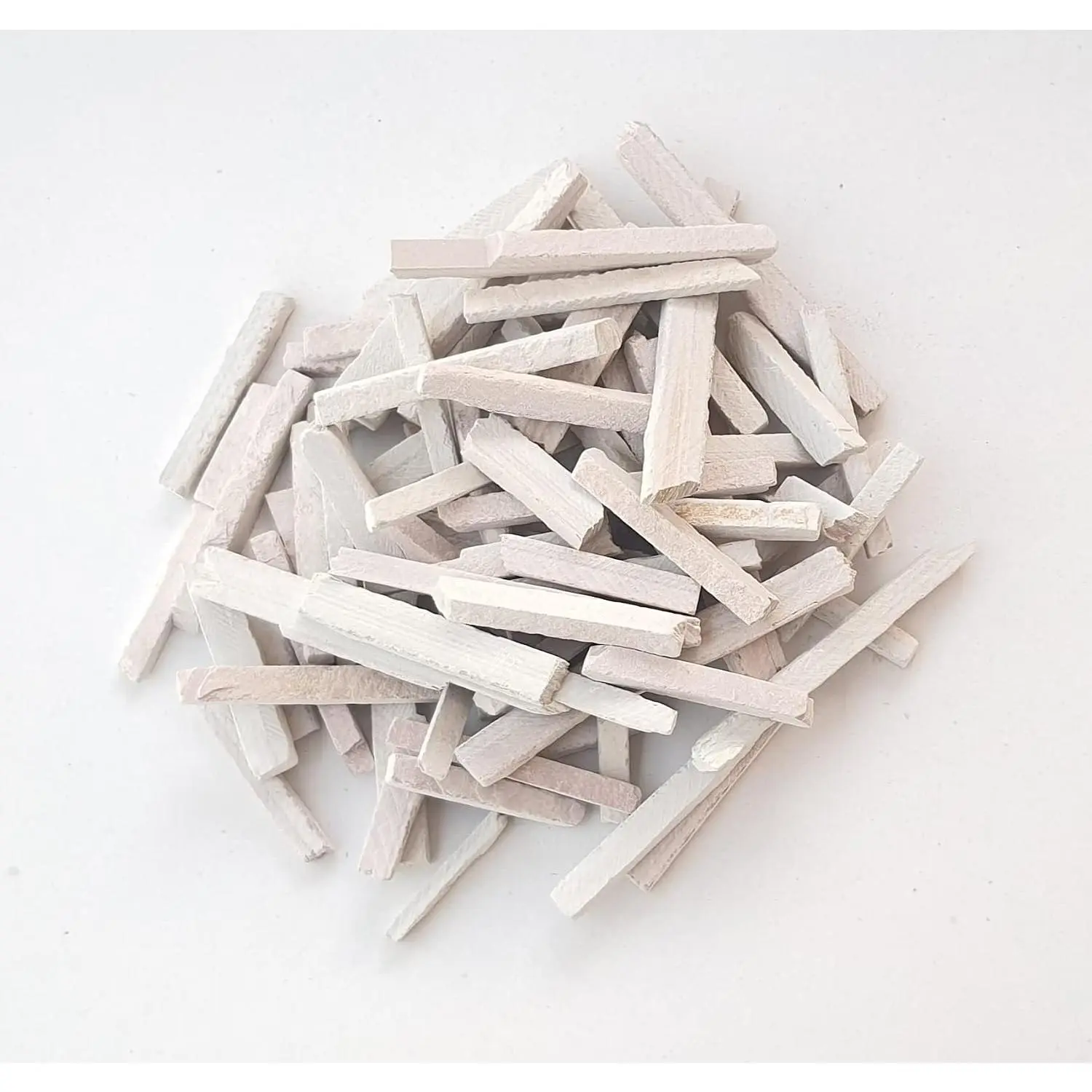 Slate Pencils White Color Chalk 4-8 Mm Thick (250 Grams) Slate Pencils White Color Chalk 4-8 Mm Thick (250 Grams)