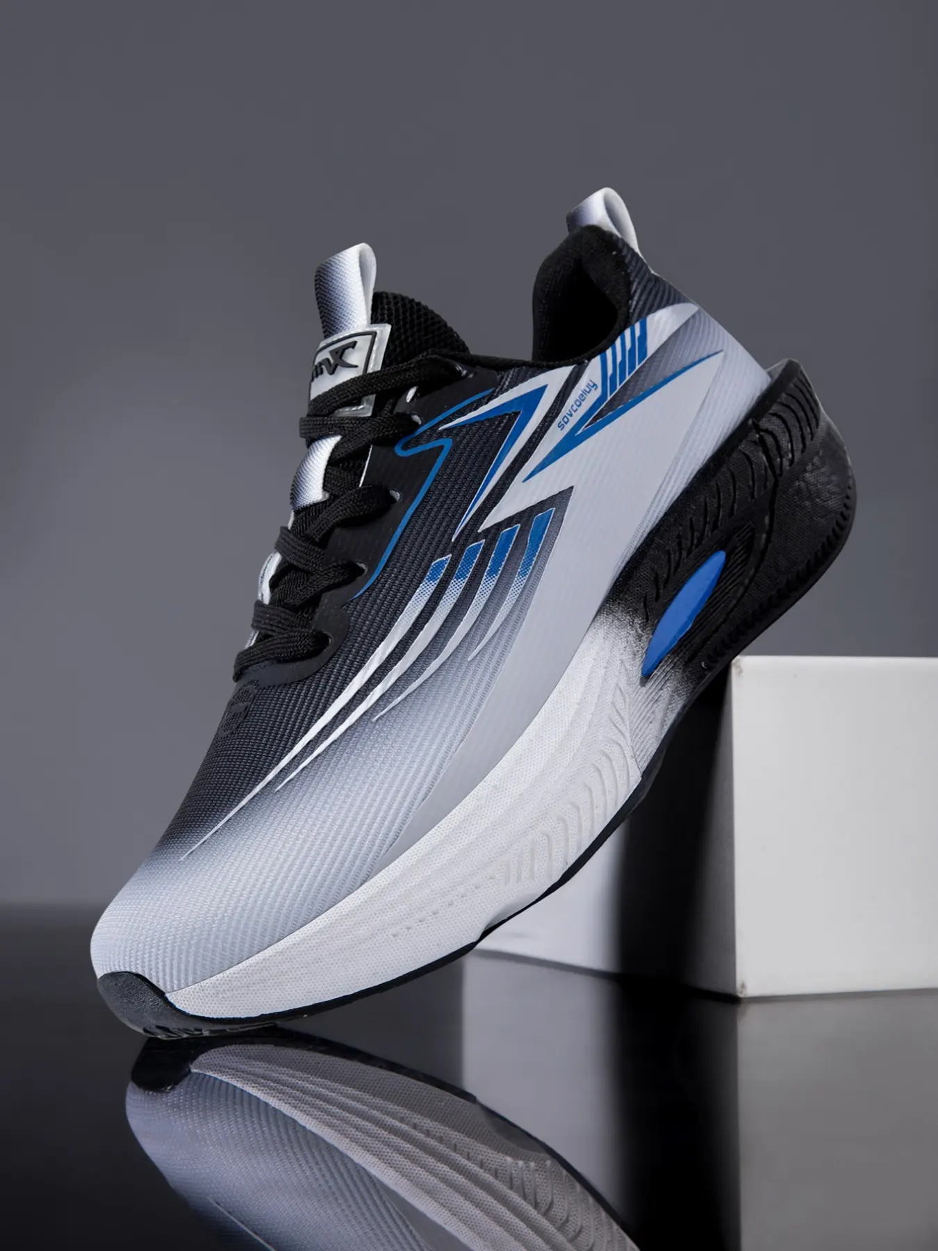 Men's Versatile Casual Sneakers, Carbon Plate Shoes, Breathable Mesh Running Shoes, Comfortable Training Shoes, Anti-Slip Durable - Ideal for Running, Fitness, Travel, Daily Use