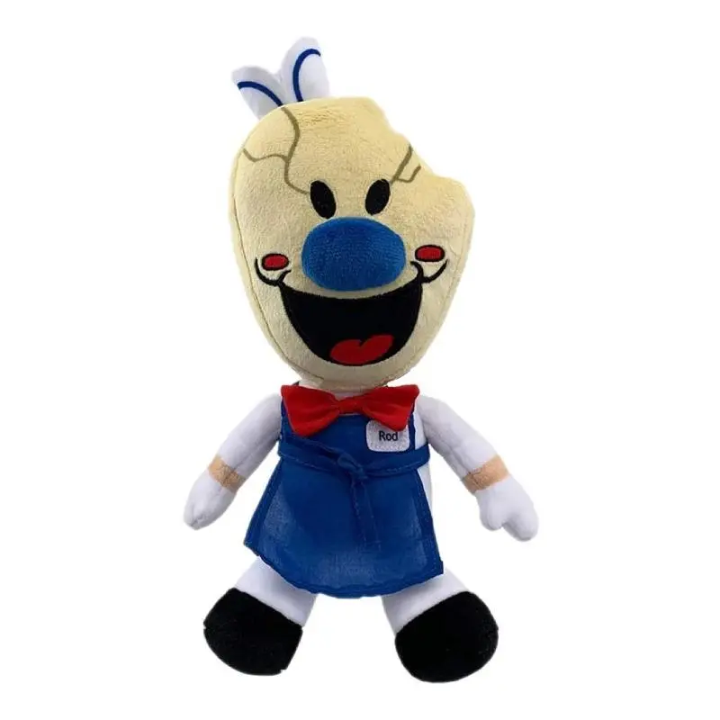 2026 hot item 25cm New Ice Scream Rod Plush Toy Stuffed Soft Toys Cartoon Dolls Horror Game Character Halloween Christmas Decor Gift for Kids Popular toys