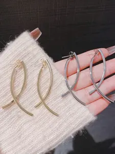 Long Bar Earrings, Versatile Personality Studs, Fashionable Jewelry Accessory, Perfect for Daily Wear, Unique Gift Idea