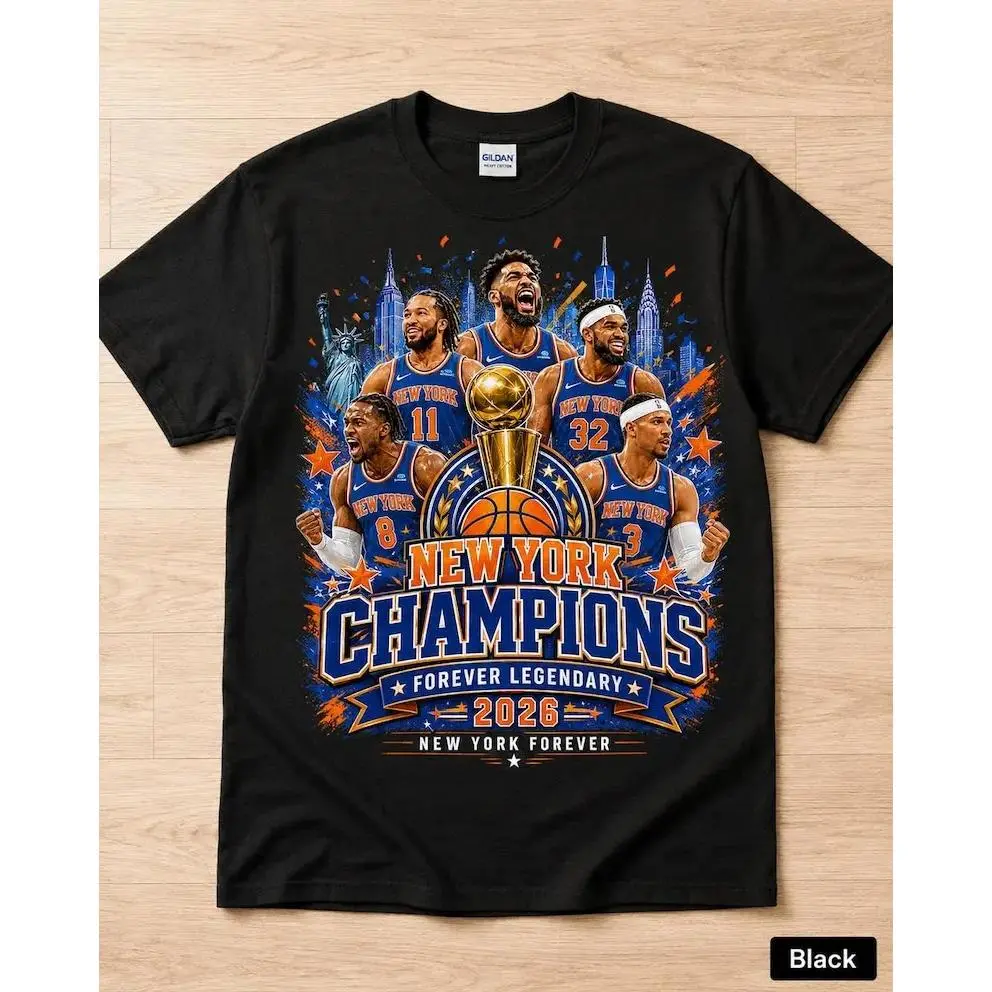 New York 2026 City Shirt, Blue Orange Glory Shirt, NYC Basketball Fan Gift