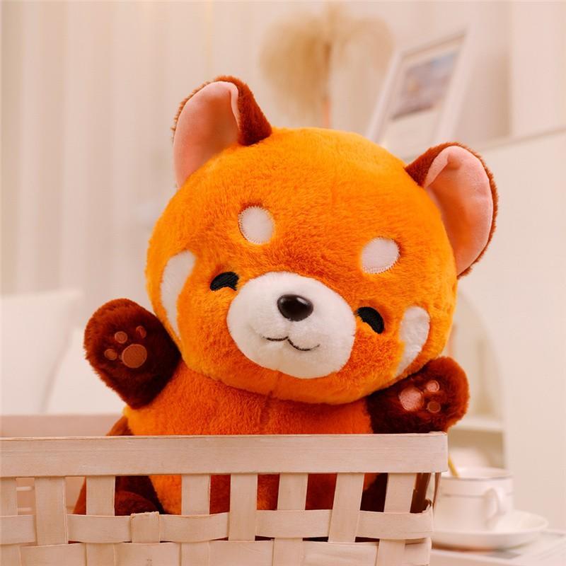 Cute Red Panda Plush Toy, 1 Count Stuffed Animal Toy, Huggable Stuffed Animal, Cuddly Stuffed Animal, Kawaii Stuffed Animals, Soft Adorable Stuffed, Soft and Comfy Plush Toy for Kids, Lovely Plush Gift for Children, Stuffed Animal Gifts