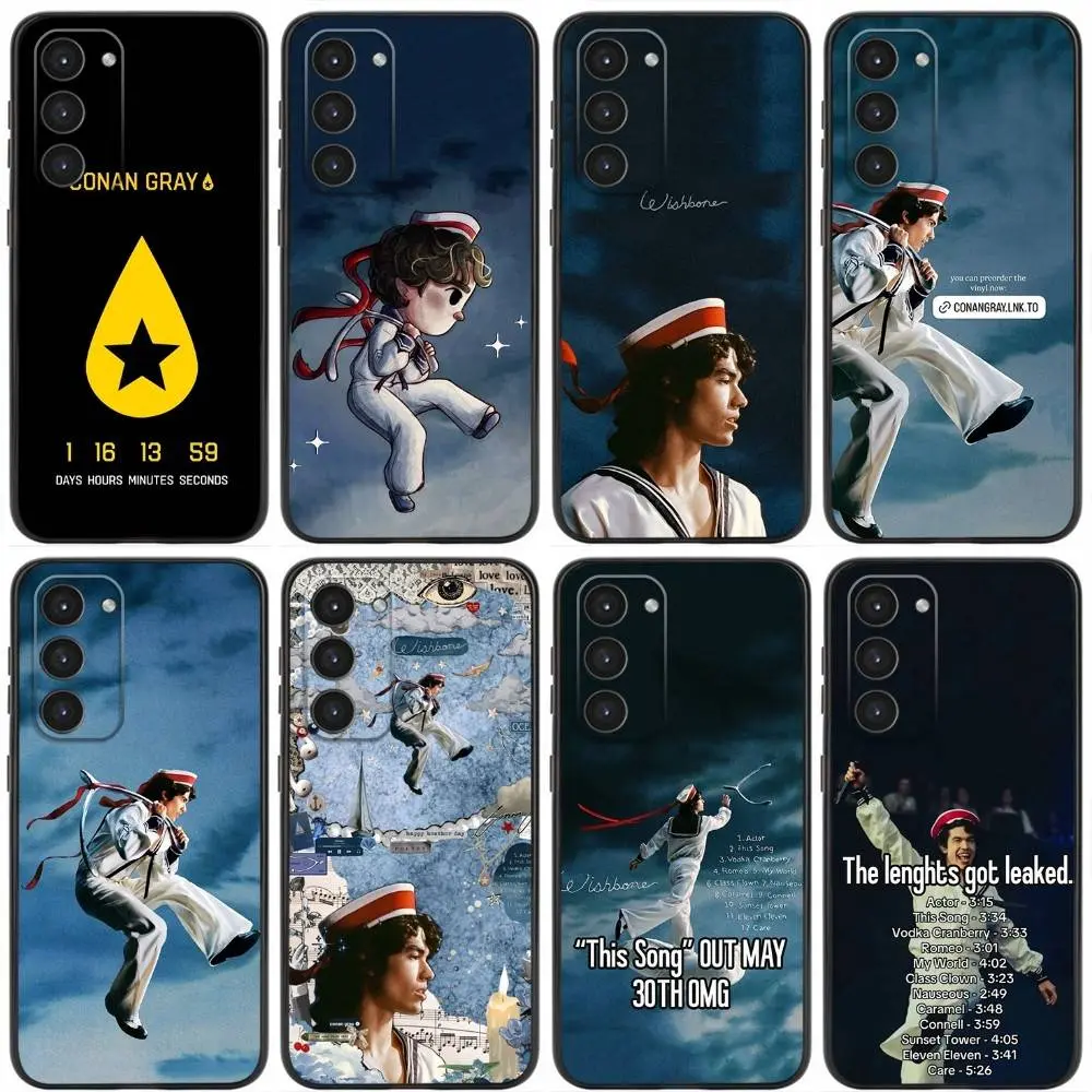 Wishbone Shape Soft Liquid Silicone Black Phone Case Accessories for iPhone Series, Fits iOS, Multi-Model for 17 Air, 16 Pro Max, 15, 14 Plus, 13, 12, 11