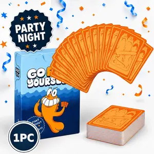 Go Fish Adult Card Game - Hilarious & Rude Party Game for 3-10 Players, Quick & Easy to Play. Perfect White Elephant Gift, Stocking Stuffer & Holiday Party Fun