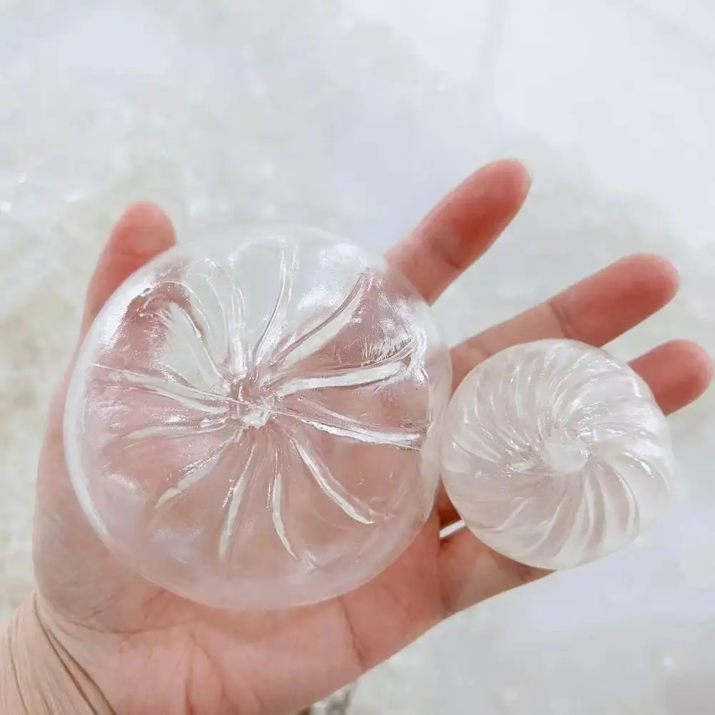 5/1Pcs DIY Steamed Bun Stress Relief Toy Sensory Fidgets Toy Simulated Food Slow-rebound Decompression Toy