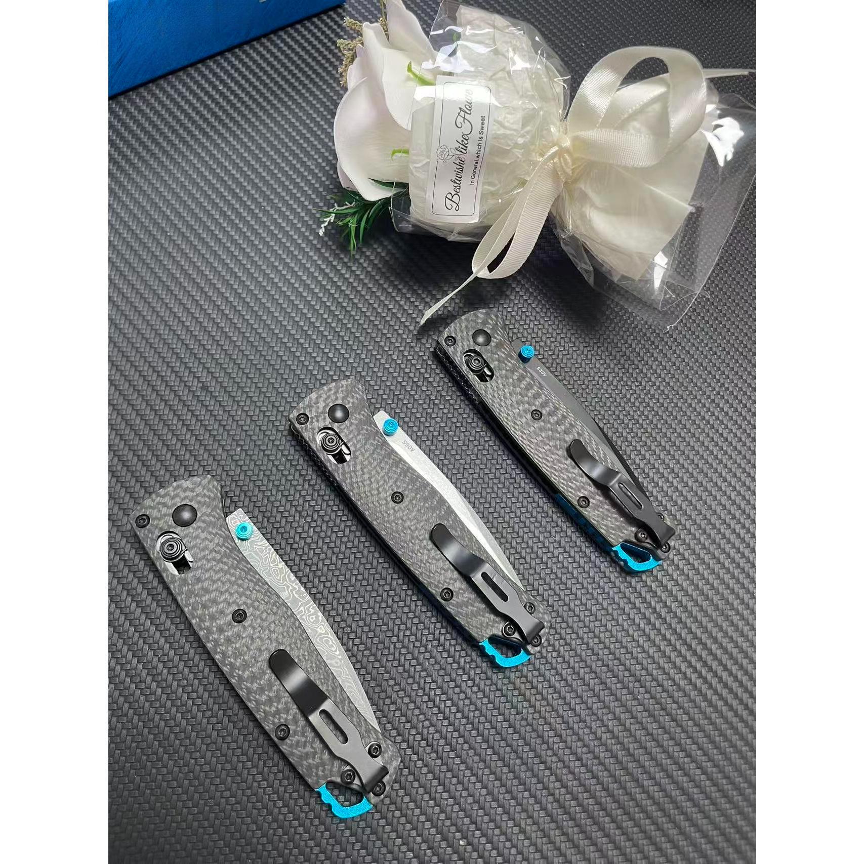 535 Tactical Multi-Tool, Carbon Steel Brazed Handle, High-Hardness Damascus Steel Blade, Outdoor Camping and Everyday Carry Tool Kit, Perfect Gift