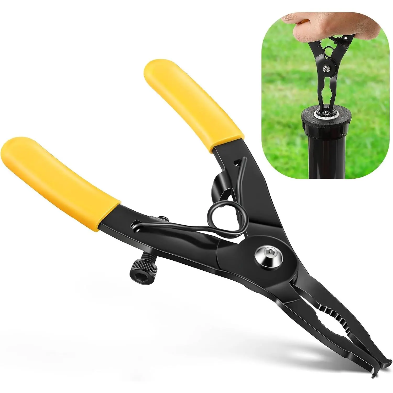 1pack Pop Up Sprinkler  Tool Compatible with Rainbird Hunter Sprinkler , Pull Raise Tools for Pop Up Sprinklers, Rotor Adjustment Tools for Lawn Irrigation System Repair