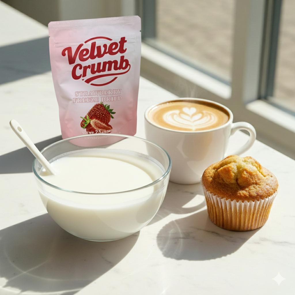 Freeze Dried Strawberries, 25g x 6 Packs, Crispy Natural Fruit Snacks, No Added Sugar, Gluten-Free, Non-GMO, Perfect for Travel & On-the-Go