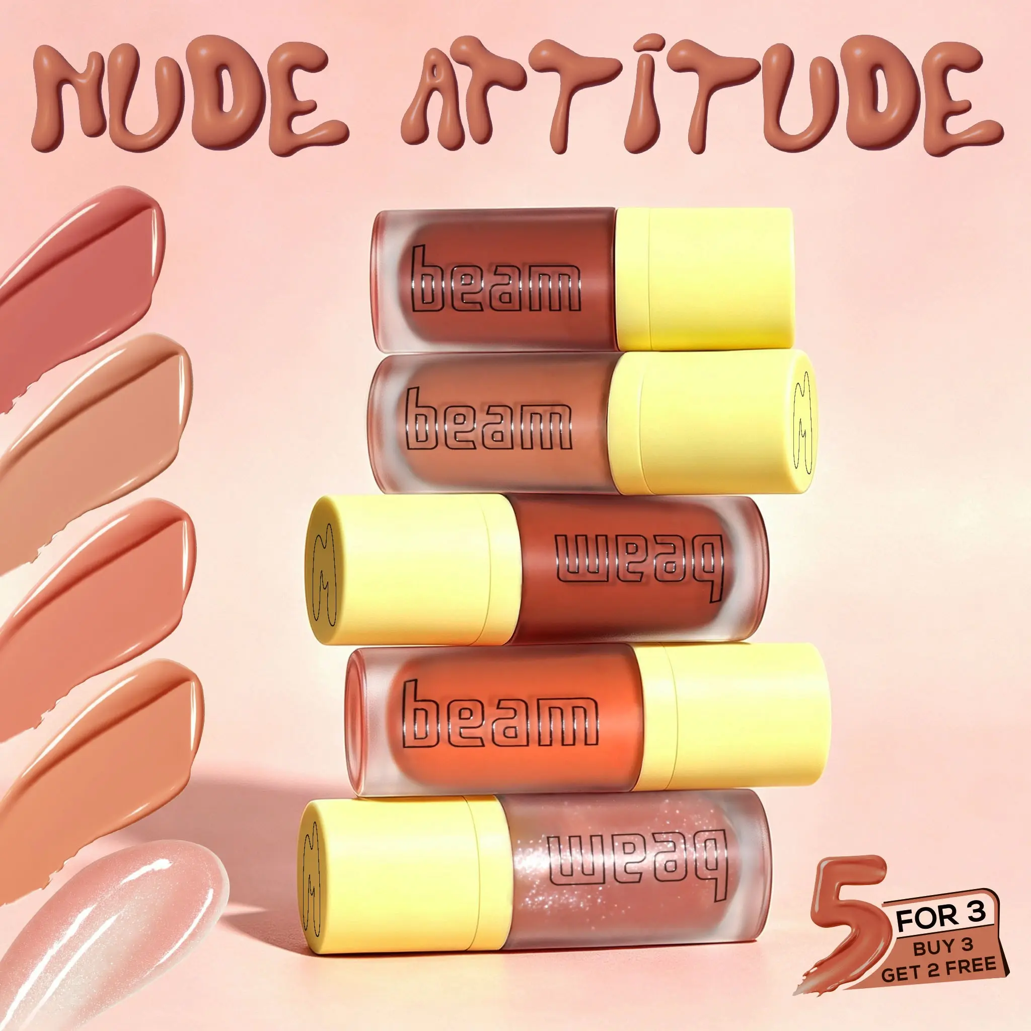 BEAM LIP GLOSS BUNDLE- MADE BY MITCHELL